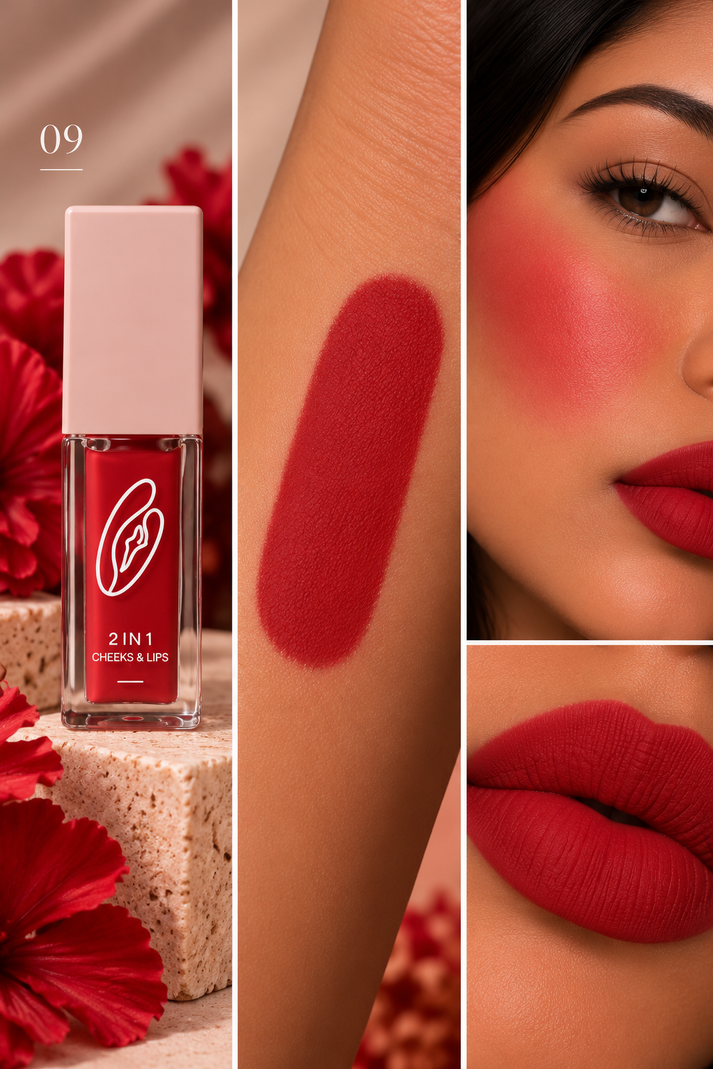 2-in-1 Liquid Blush | Hyaluronic Acid + Vitamin E