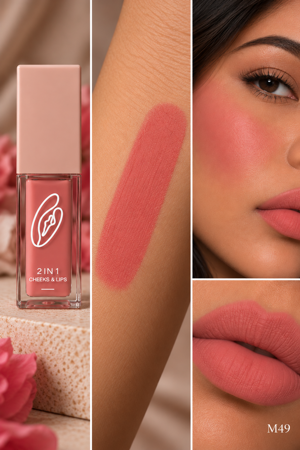 2-in-1 Liquid Blush | Hyaluronic Acid + Vitamin E